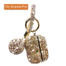 Load image into Gallery viewer, Rhinestone Charging Box Protector &amp; Keychain
