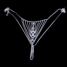 Load image into Gallery viewer, Crystal Bralette Body Chain
